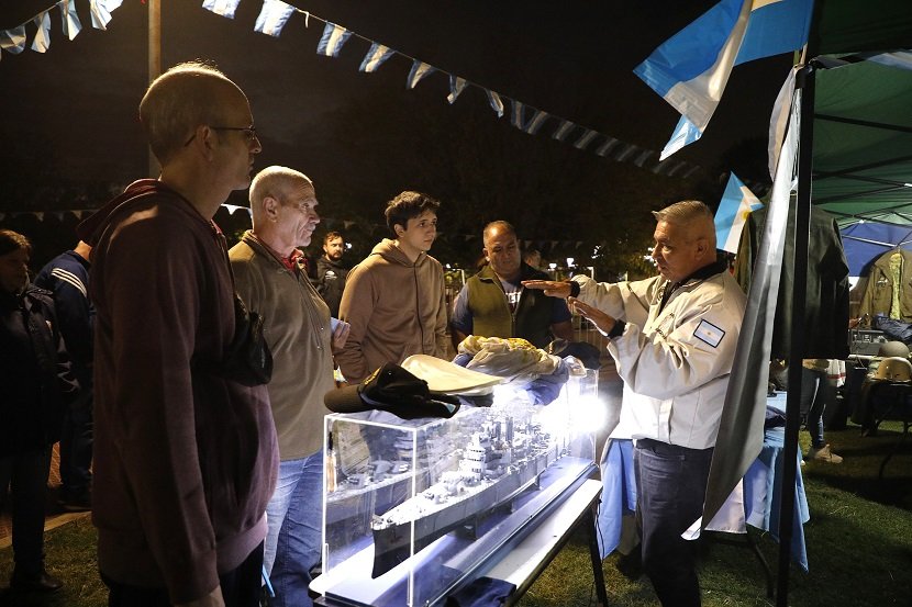 Acto. Llega la vigilia y el acto central por el Día del Veterano.