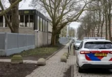 Explosión en escuela judía de Ámsterdam.