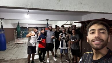 Gimnasio. Puños en alto: la reapertura de un gimnasio de boxeo.