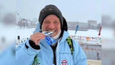 Nadador Rubén González logró la medalla de plata.