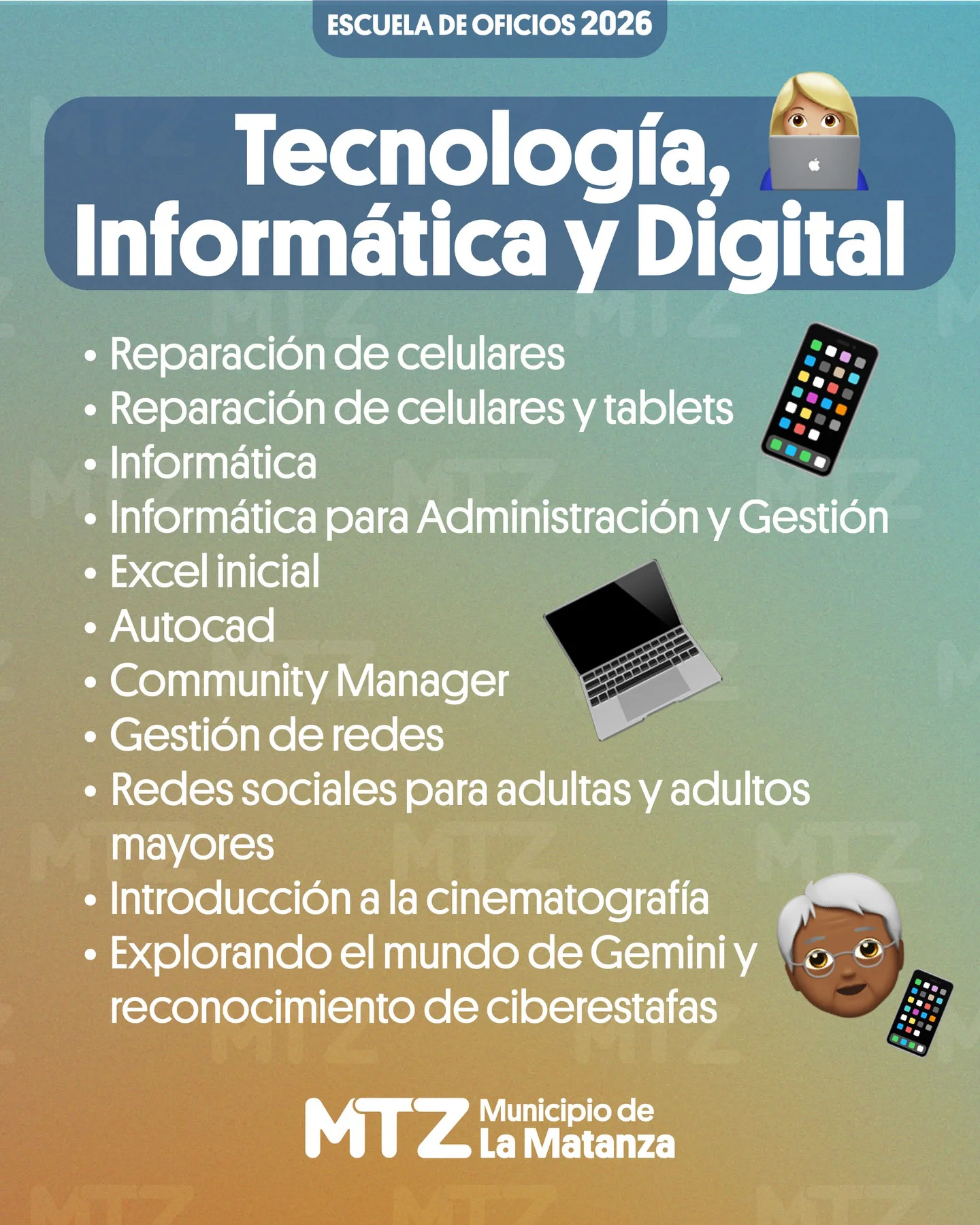 Escuelas de Oficios de La Matanza.