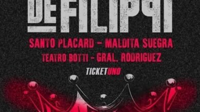Filippi. Las Manos de Filippi reprograman su fecha.