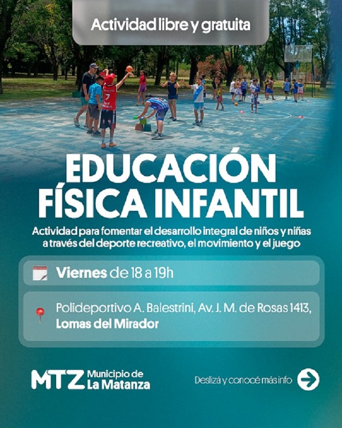 Educación física.  Propuesta gratuita de Educación Física Infantil