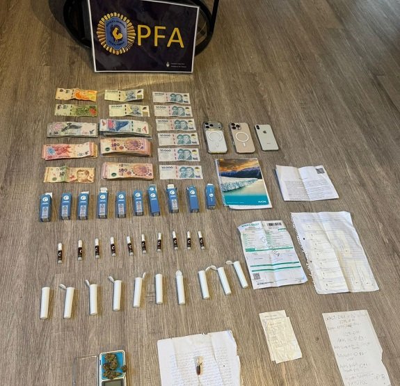 THC. La PFA desarticuló dos puntos de distribución 