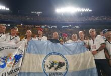 Héroes. Veterano de Malvinas emocionó a todo el país.