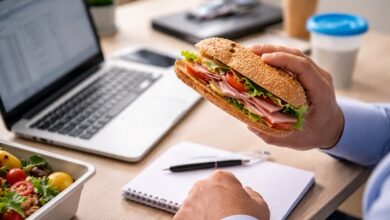 Alimentación y el rendimiento. diseño laboral.