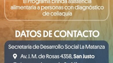 Celiaquía. Entrega de Alimentos Sin TACC.