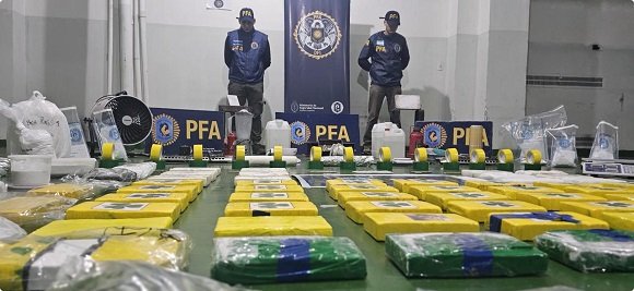 Operativo. La PFA desbarató una importante organización narco.