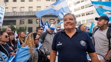El SEOCA zona oeste movilizó y acompañó a la CGT.