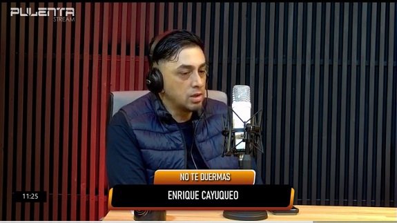 Enrique Cayuqueo. “La obra pública mueve el consumo interno”.