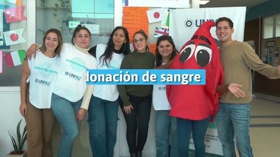 Donación de sangre abierta a la comunidad.
