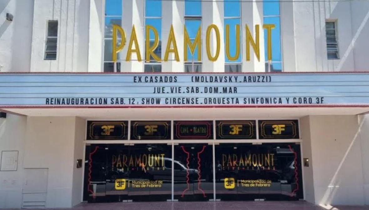 El Cine Teatro Paramount de Caseros volverá a abrir sus puertas.