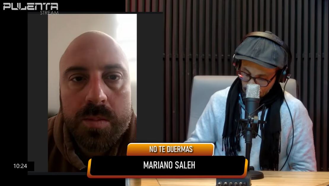 Mariano Saleh, trabajador de Atucha