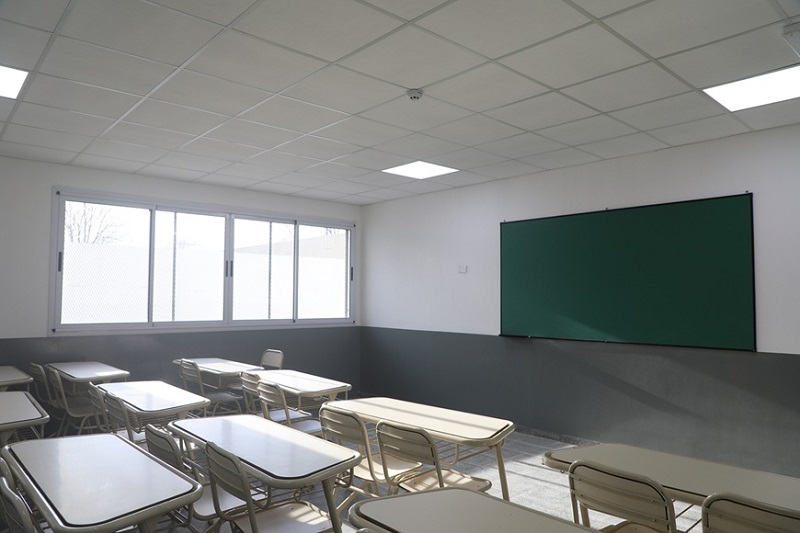 Obras. Nuevas obras escolares transforman la infraestructura.