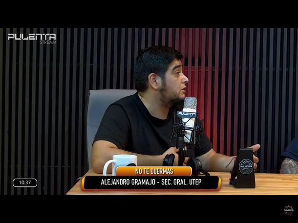 Gramajo, habló sobre la situación de la economía popular.