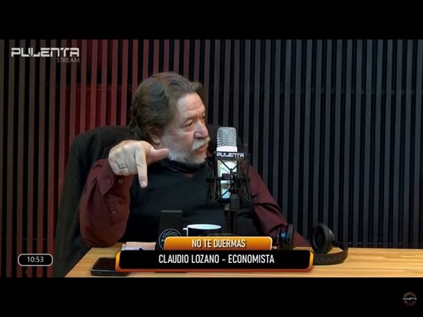 Claudio Lozano cuestionó el modelo económico del Gobierno.