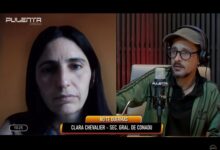 Clara Chevalier, "universitaria atraviesa un nuevo ciclo de lucha".