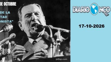 Perón salió al balcón y dio un discurso con gran contenido.