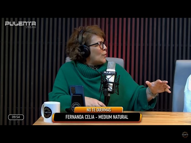 Celia: “El don está en todos, pero no todos van a ser médiums”.